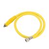 Diving Medium Pressure Hose 31.5 Inch PVC Aluminum Medium Pressure Tube for Second Stage Regulator Scuba Diving