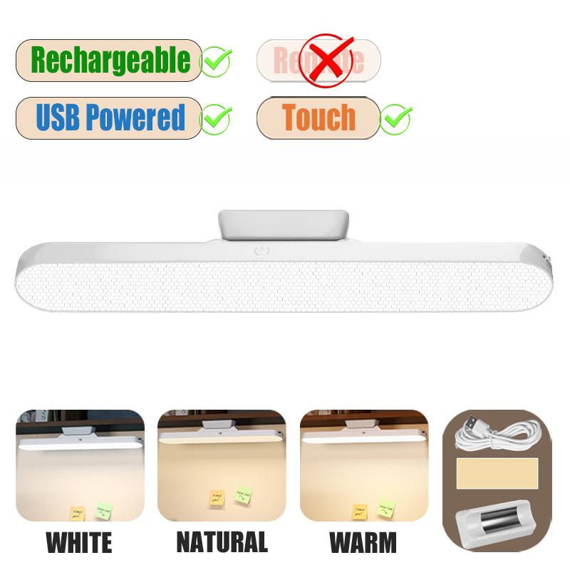 

Светодиодная магнитная защита глаз, дистанционное управление, переключатель для чтения, настольная лампа, трехскоростная бесступенчатая регулировка яркости, USB-перезаряжаемая, лампа для обучения студентов