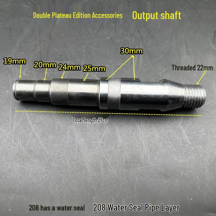 Genuine Double High 208 Diamond Core Drill Parts: Rotor, Stator, Housing, Gearbox, Handle, Switch, Clutch, Carbon Brushes.