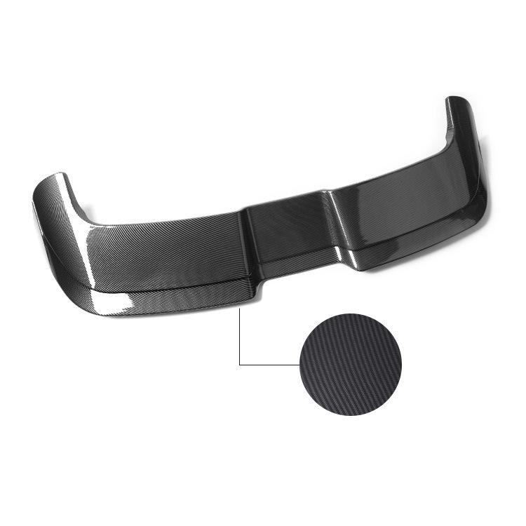 Compatible avec Nissan Qashqai Sport 2020: Spoiler de toit arrière sans perçage avec volet Gurney pour modification extérieure de voiture.