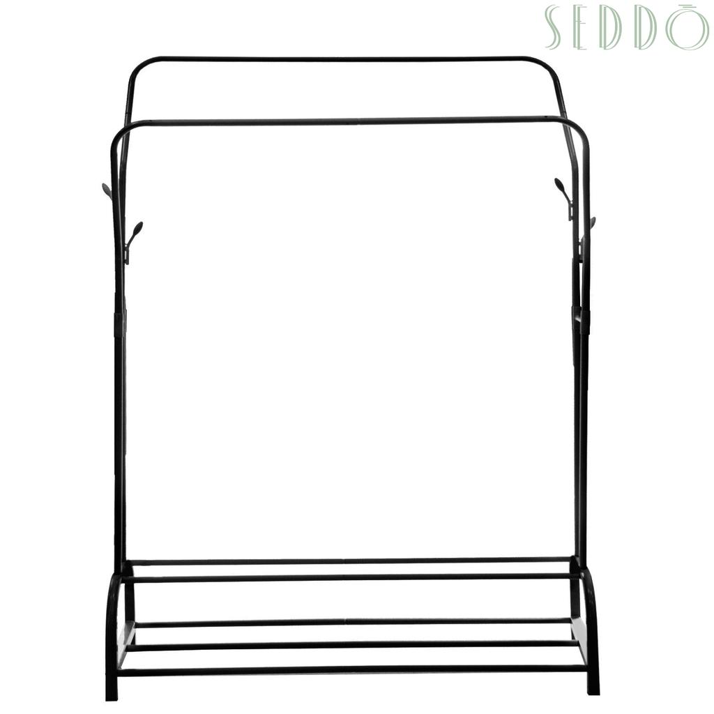 Hanger Metal Shelf for Clothes Standing Hall Wardrobe Solid Large