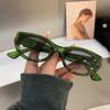 Summer Retro Oval Frame Sunglasses Uv400 Sun Shades For Women Fashion Vintage Outdoor Travel Street Style Sun Glasses