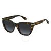 Marc JacobS Grey Azure Cat Eye LadieS SunglaSSeS Mj 1070 S 0wr9 Gb 53