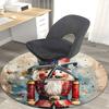 1pc Christmas Nutcracker Chair Mat - Anime Cartoon Design, Non-Slip Carpet for Office Chair, Festive Gift, Seasonal Decor, Living Room, Bedroom, Game