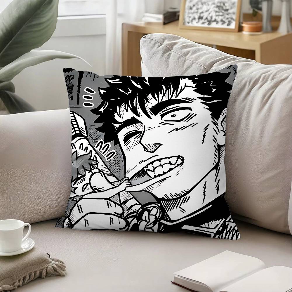 Anime BBerserkS Throw Pillow Covers Pattern Cushion Cover Suitable For Sofa Bedroom Car Pillow Cover