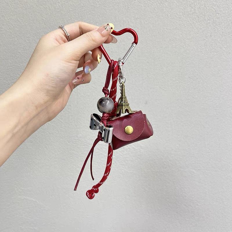 

Кожаный ПУ Шнурок Брелок Бант Милое Сердце Подвеска на Сумку 3D Креативный Мультяшный Брелок Противопотерянный Ремешок для Мобильного Телефона Украшение