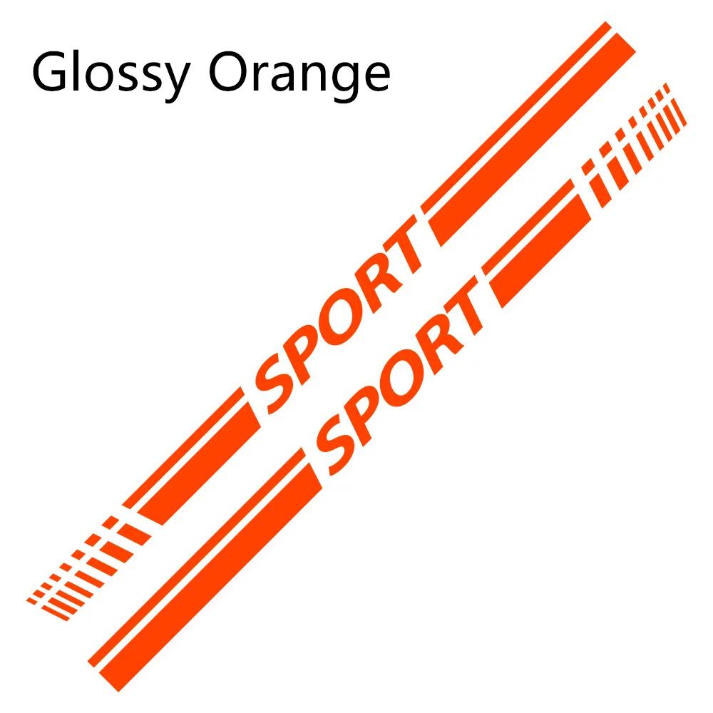 2 stk Bil Side Dør Skørt Klistermærke Sport Striber Vinyl Folie Karosseri Dekoration Decal Gør-Det-Selv Styling Auto Tilbehør Til Volkswagen Vw Beetle