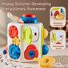 Baby Toys Montessori Activity Busy Cube Toddler Educational Learning Travel Toys Sensory Busy Board Baby Cognitive Toys