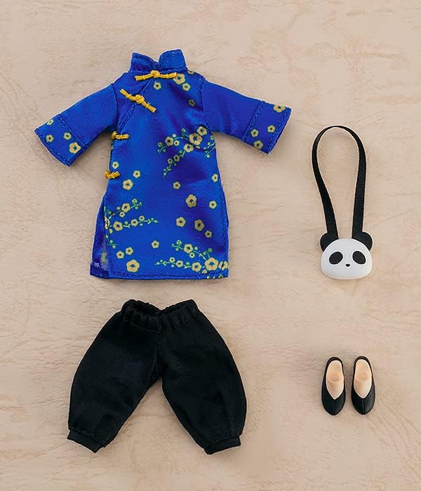 Nendoroid Doll Outfit Set Chinese Clothes Long Length G12932 [Blue]