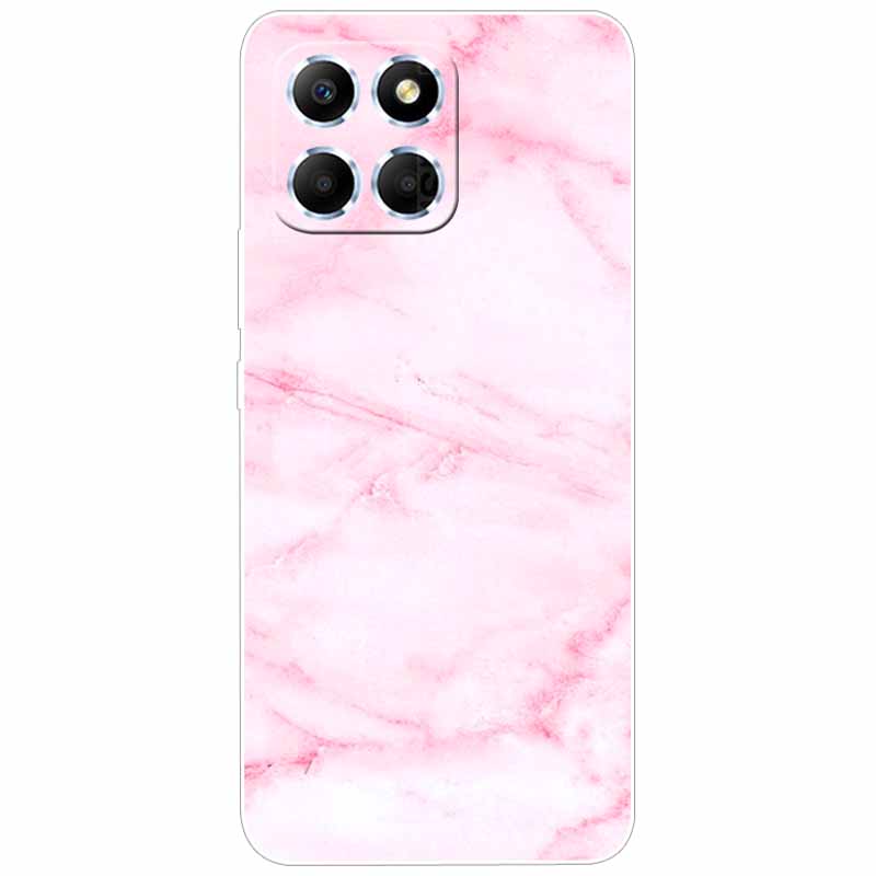 Soft Case For Honor X6 2022 Covers Para Silicon Print Marble TPU Clear Phone Coque for Huawei Honor X6 4G Transparent Bumper X 6