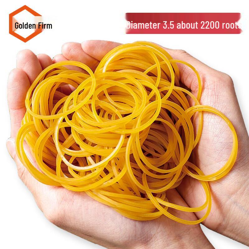 Jingu Lao Durable Yellow Rubber Bands 3.5cm Diameter