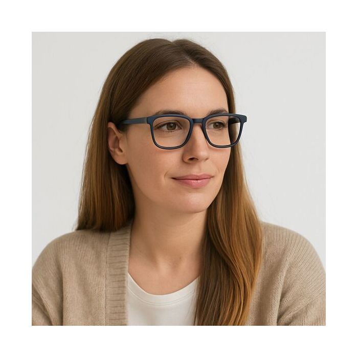Reading Glasses - Free Spirit - Blue Model - Correction +2.00 - Anti-blue Light - Case Included