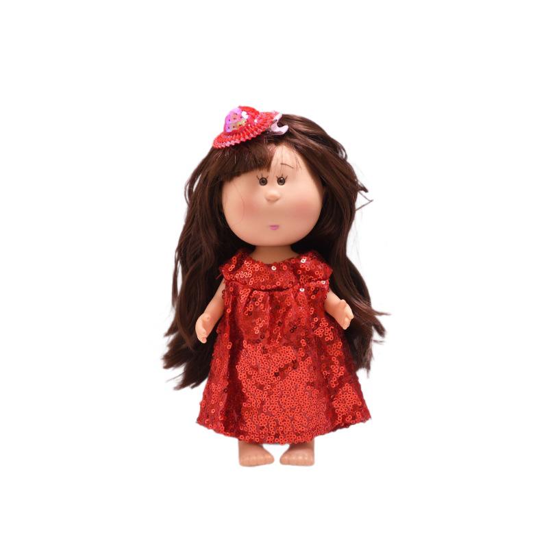 Spain Mia Potato Doll Outfit: 24cm Mia Dress-up Set with Sequin Skirt & Hat