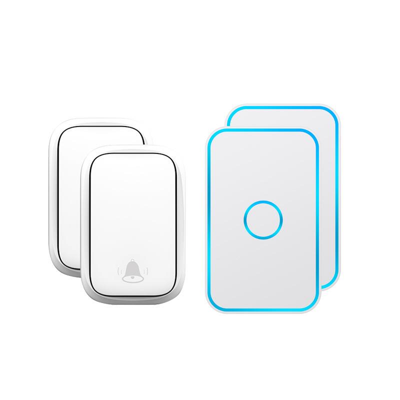 Self-Powered Waterproof Smart Wireless Doorbell with Ultra-Long Range and Two-to-Two Callers. Wireless Doorbell Set