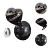 Car Button with Rocker Lever Heart Shaped Decorative Metal Starter Cover Joystick Engine Start/stop