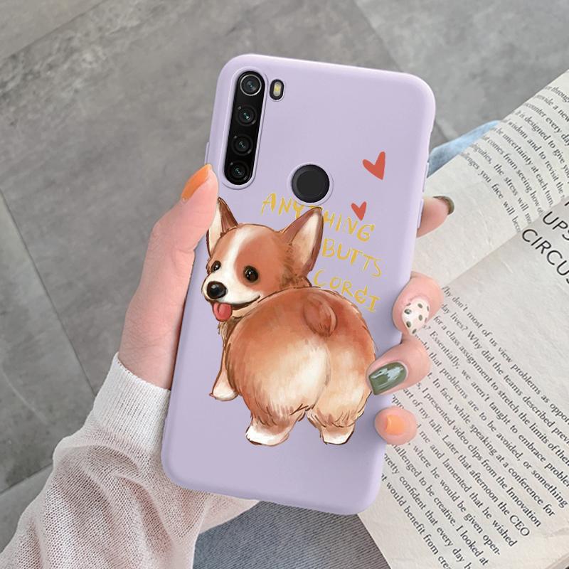 For Redmi Note 8 Pro 8T Back Cover Protective Case Soft Silicone Cute Cartoon Cat Frog Funda Phone Case For Xiaomi Redmi Note 8