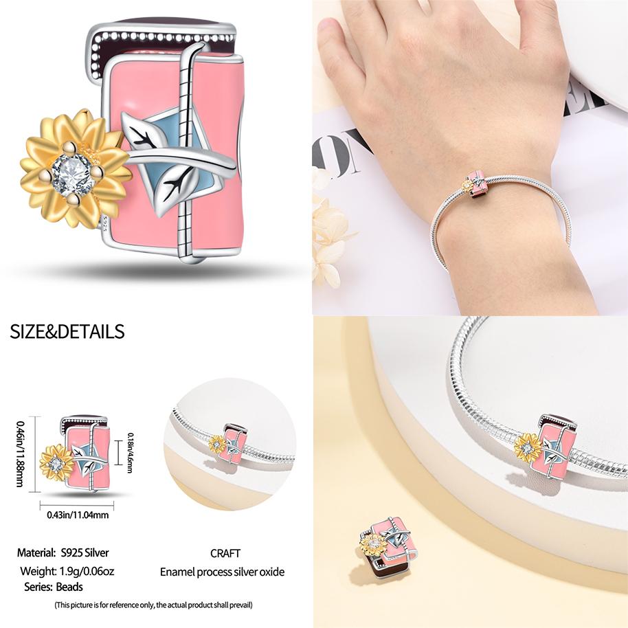 Latest Copper Craft Graduation Season Charm Charms Fit Authentic Bracelet Diy Jewellery Elegant Present Crafting