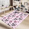 1pc Hello Kitty wallpaper Carpet Anti Slip Polyester Floor Mat for office,Bedroom