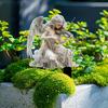 Picchetto da Giardino Angelo Retrò, Angelo che Suona il Violino Decorazione Acrilica 2D, Picchetto Impermeabile per Giardino, Decorazione per Vaso da Fiori da Prato Esterno, Idea Regalo