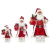 60cm Weihnachten Große Weihnachtsmann Puppen Ornamente Stehende Weihnachtsmann Figur Puppe Weihnachts-Hausdekoration Kindergeschenk navidad