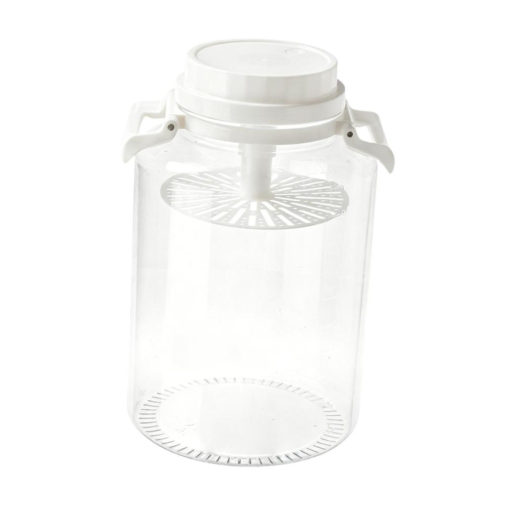 PET PP Material Pickle Jar Leakproof Food Storage Container for Home Kitchen Fermentation and Salad