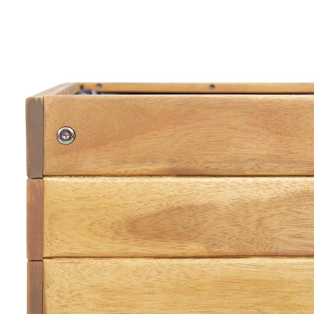 vidaXL Hochkübel 78,5 x 58,5 x 78,5 cm Massivholz Akazie