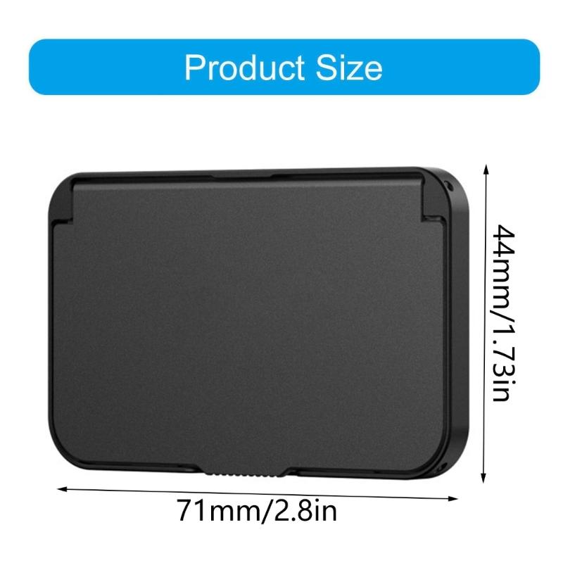 Magnetic Mounting Aluminum Sunshade For Pro2 Action Camera Lens Cover Lightweight