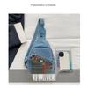 Lightweight Large Capacity denim Multipurpose Storage Bag for Daily Use