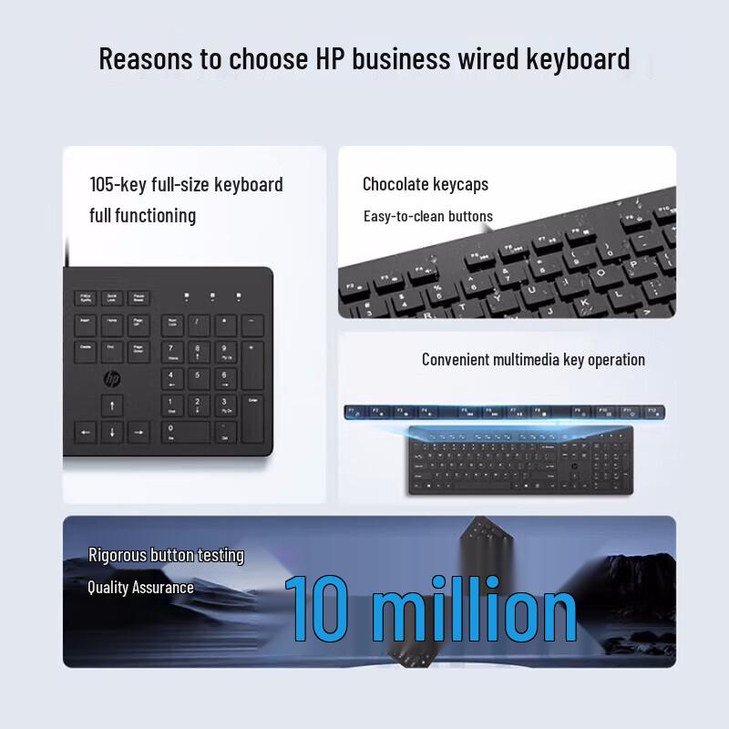 HP K330 Wired Business Keyboard
