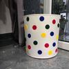 Colorful Polka Dot Laundry Hamper