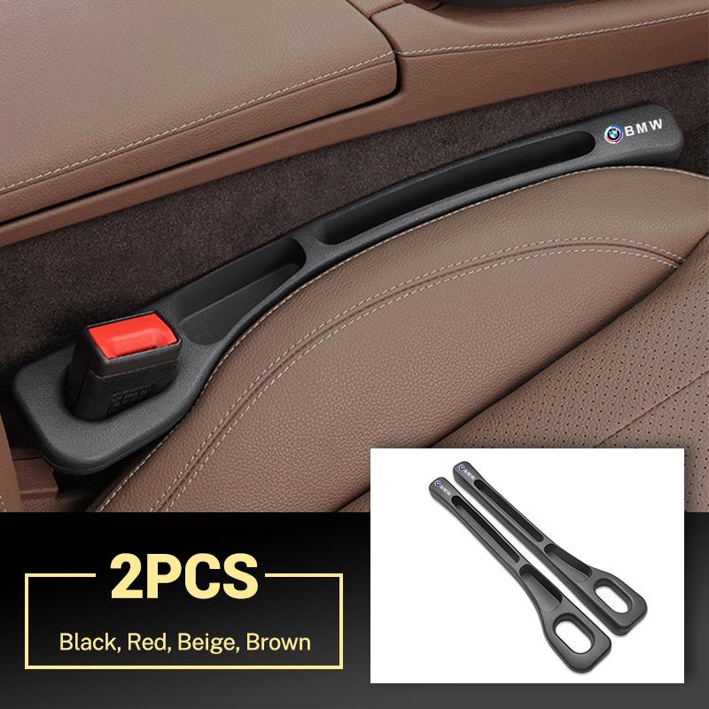 Car Seat Gap Plug Anti-leak Strip Multi-functional Storage Box For BMW 50th Anniversary 3 5 Series E46 E83 F16 E70 M3 M5 G30 G20 gjbf54
