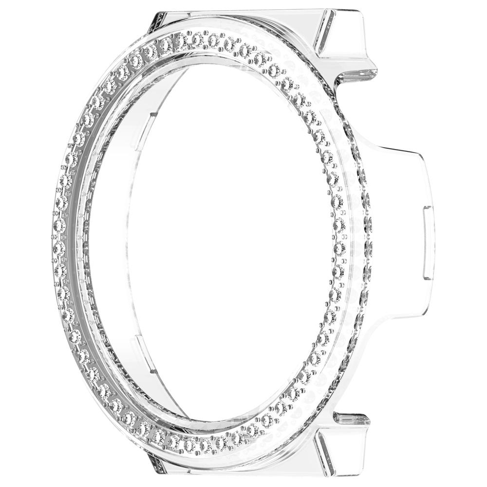 Schutzhülle Case Für Huawei Watch GT5 Pro 42mm PC Mit eingelegten Diamanten Schutz Stoßstange Rahmen Schale Hüllen Zubehör