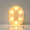 1PC LED Alphabet&Number Lights For Home,Wedding,Proposal,Birthday,Party,Photo Prop, Battery Powered White Decorative Night Light