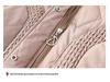 Mom's Winter Hooded Cotton Jacket for Middle-Aged and Elderly Women - Plus Velvet, Thickened, Warm, Ideal for 50+.