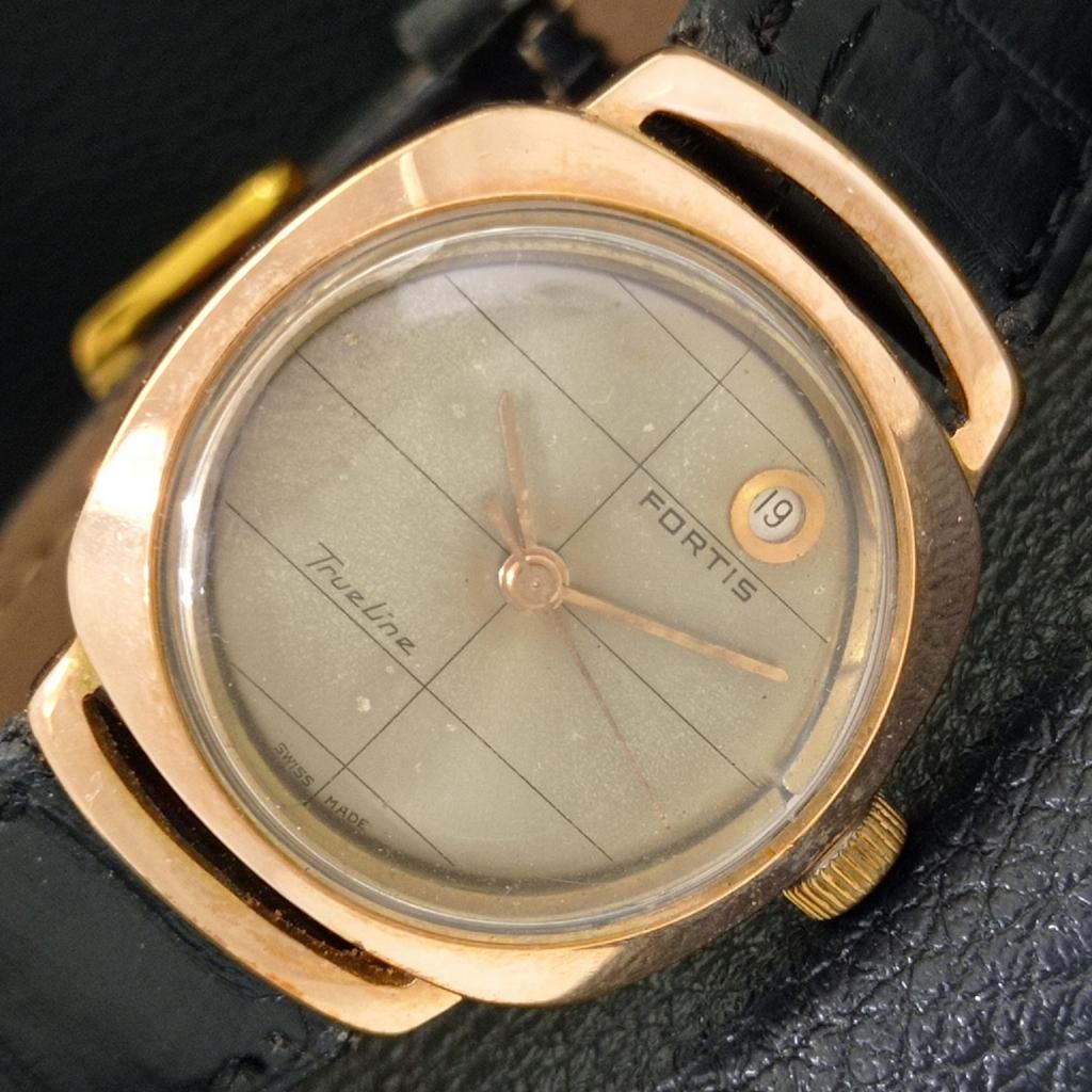 

ВИНТАЖНЫЕ ШВЕЙЦАРСКИЕ ЖЕНСКИЕ ЧАСЫ FORTIS TRUELINE С РУЧНЫМ ЗАВОДОМ, ОРИГИНАЛЬНЫЙ ЦИФЕРБЛАТ, a702537-1 R126-a702537