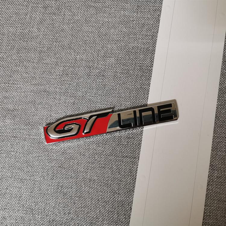 ART1   Car Metal Sticker Emblem Accessory For Kia GT-Line Sportage Ceed Rio Picanto Sorento Soul Cerato Venga Forte K9 Cadenza Optima