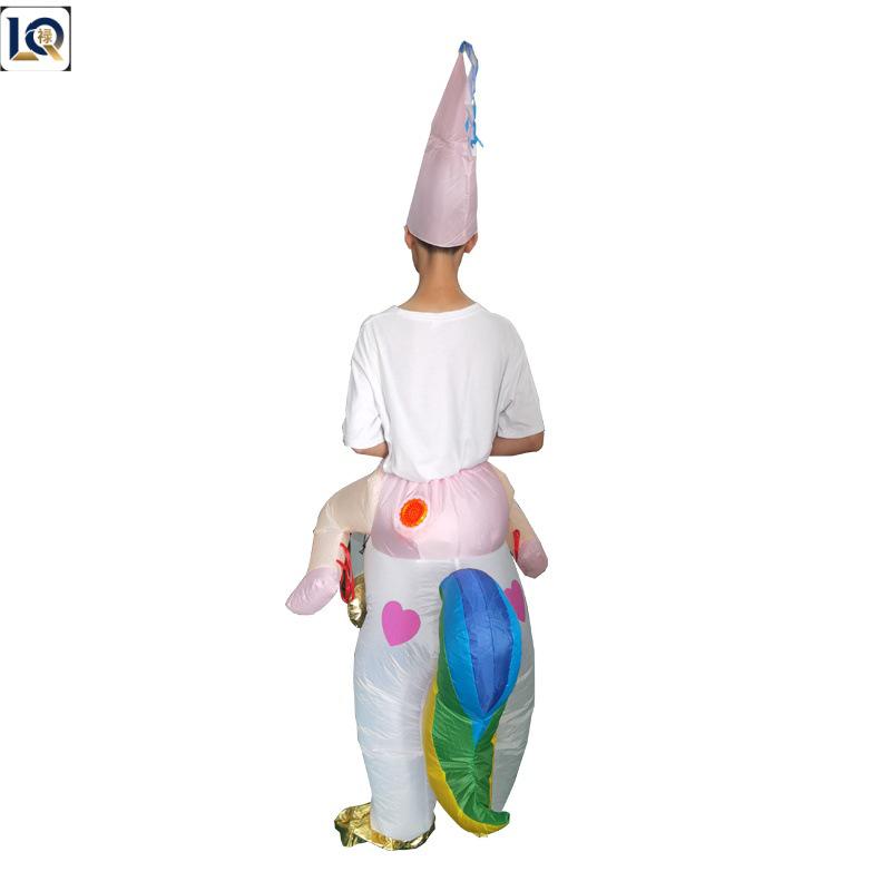 תחפושת חד קרן צבעונית למסיבות חג והופעות במה