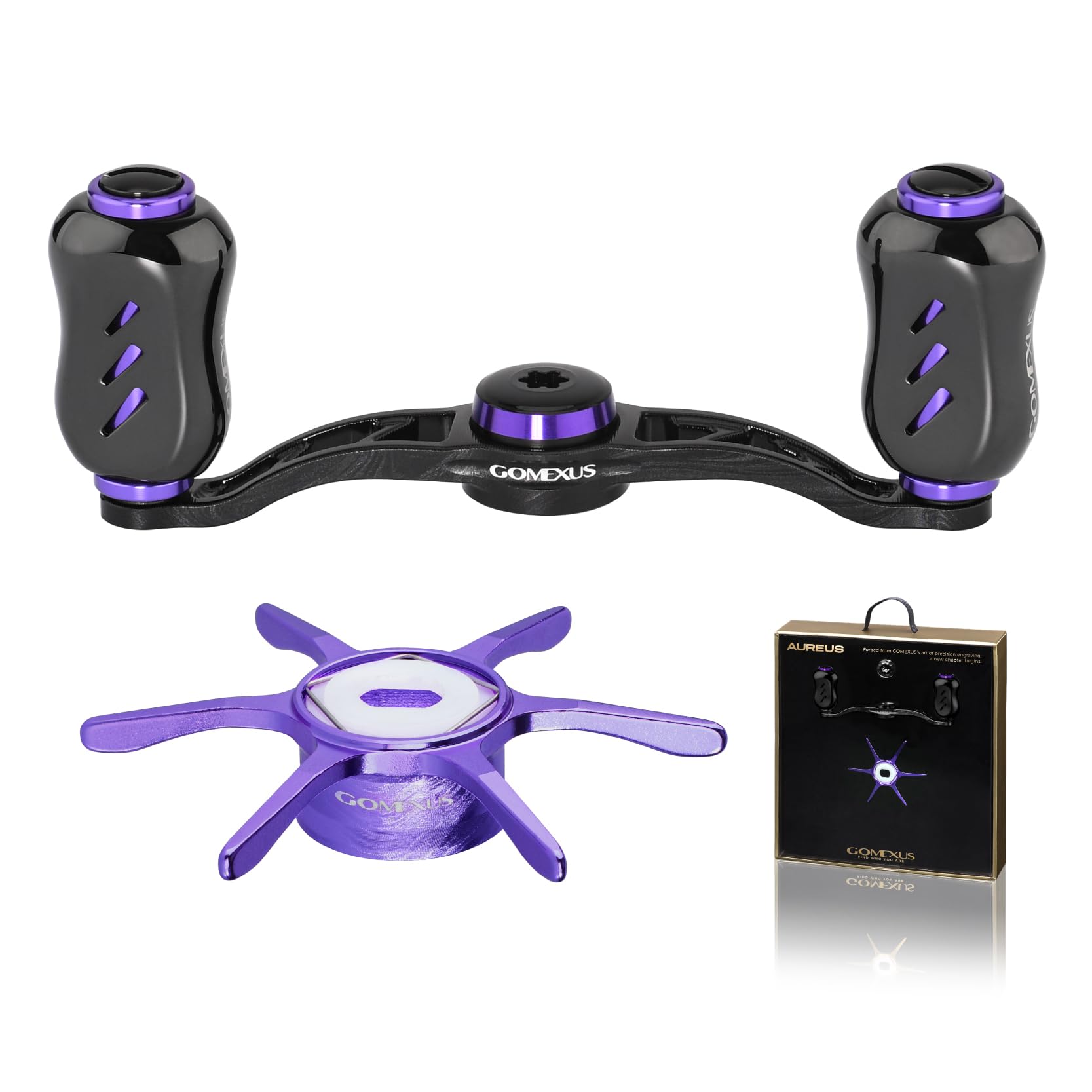 Gomexus Venom Skin Custom Decal Reel Protective Film Steez Compatible Reel Handle Star Drag Custom Set for Daiwa STEEZ CT SV and STEEZ SV TW Bass