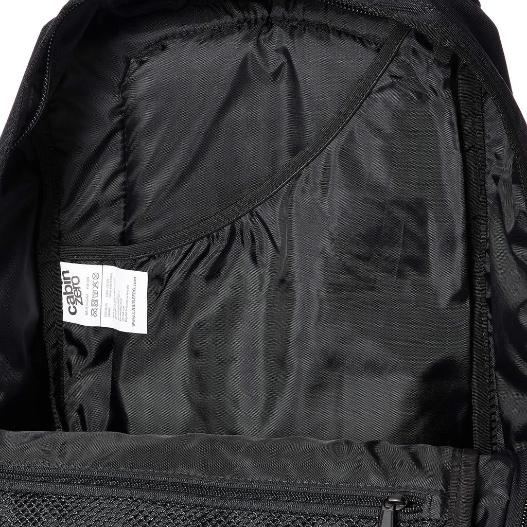 Backpack MILITARY 28L ABSOLUTE BLACK [Cabin Zero]
