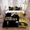 Scarface Pacino'S Iconic Role Print 3Pcs Bedding Setduvet Cover With 2 Bedropillowcase Home Birthday Gift