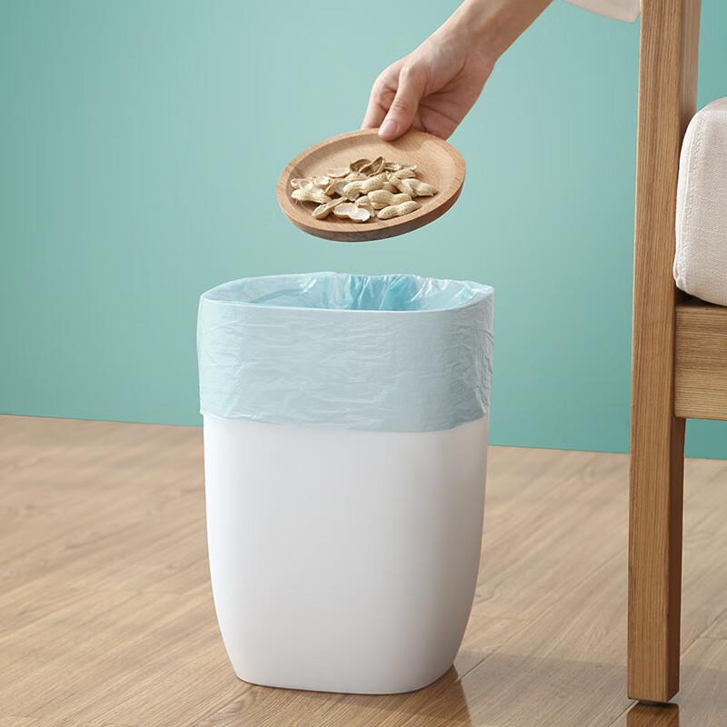 Shu Pian Simple Single-Layer Trash Can LS18019
