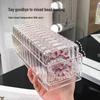 Portable Anti-Oxidation Transparent Acrylic Jewelry Storage Box for Bracelets and Chains