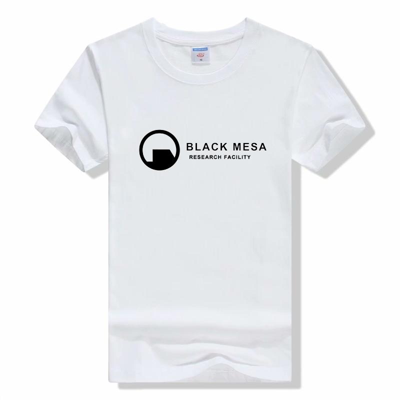 Half Life Oyun Black Mesa Araştırma Tesisi Unisex T Shirt yaz pamuk spor Unisex T Shirt Kısa kollu üstleri Unisex T Shirt
