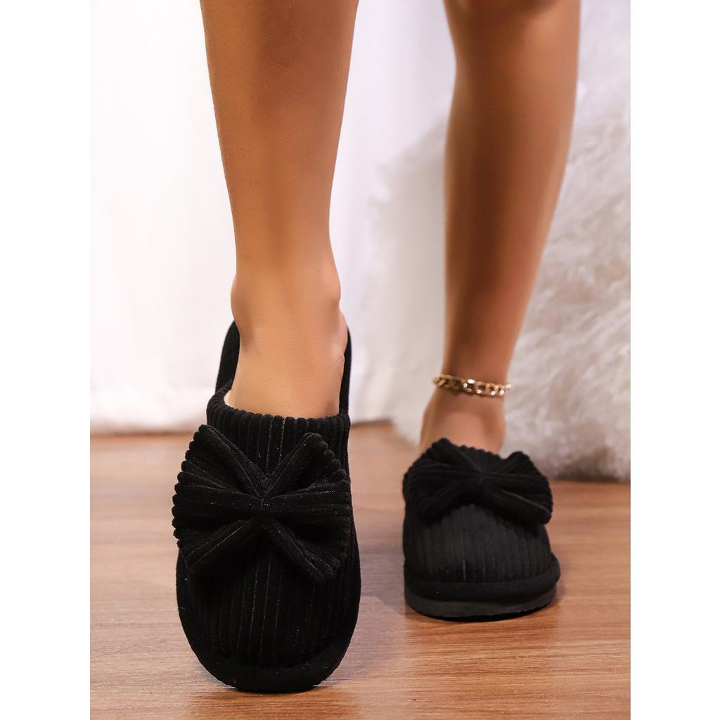 Pantofle, Pantofle ve tvaru mašle na podzim a zimu, Teplo domova a do interiéru, Domácí pantofle pro muže a ženy