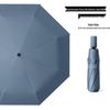 24-Bone Automatic Folding Umbrella: High-End, Sun & Rain Dual-Use, UV Protection for Men & Women