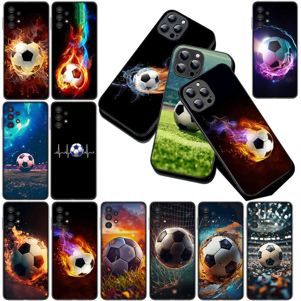 for Apple iPhone 16 14 15 Plus 11 Pro Max 16E ProMax + 16Plus 15+ 14+ Phone Cover Soft Case Soccer No 10 5 7 Football No10