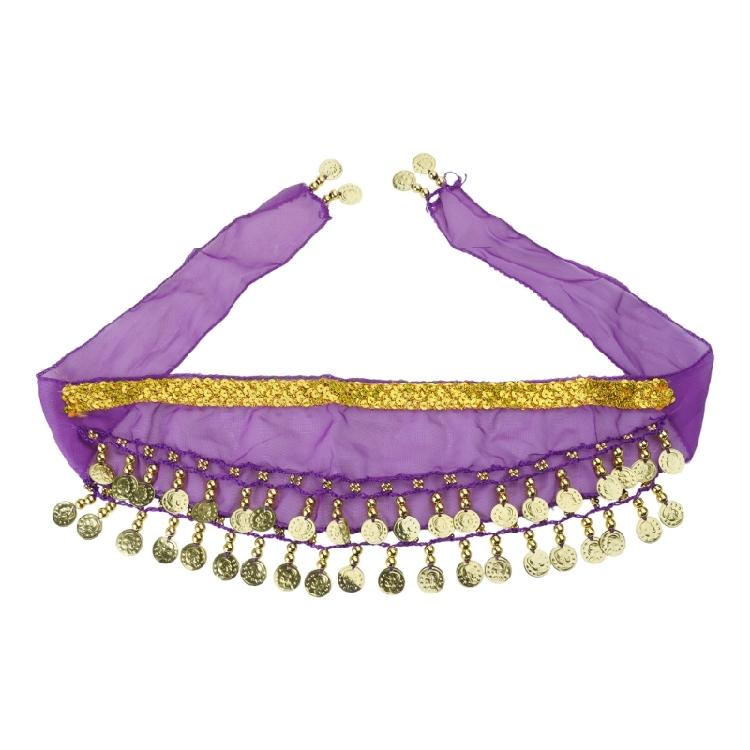 Glittering Corgy Party Belly Dance Skirt Sparkling Sequined Belly Dancing Costume Adjustable Belly Dance Dog Costume