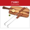 Sturdy Quality Bacons Hook Unique Meat Hook Meat Hangers Crafted From Stainless Steel And Rosewood for Butchers Shops