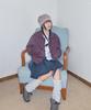 Kiibi Vintage Stripe Beanie Purple