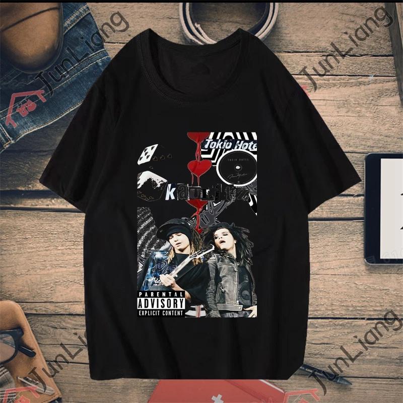 Italian Rock Band Tshirts for Women Maneskin Harajuku Streetwear Sportswear Man Kpop Goth Clothes Short Sleeved Tshirt Tops